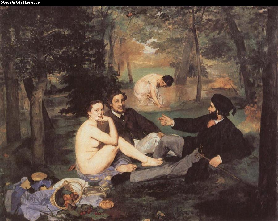 Edouard Manet Le dejeuner sur I-Herbe